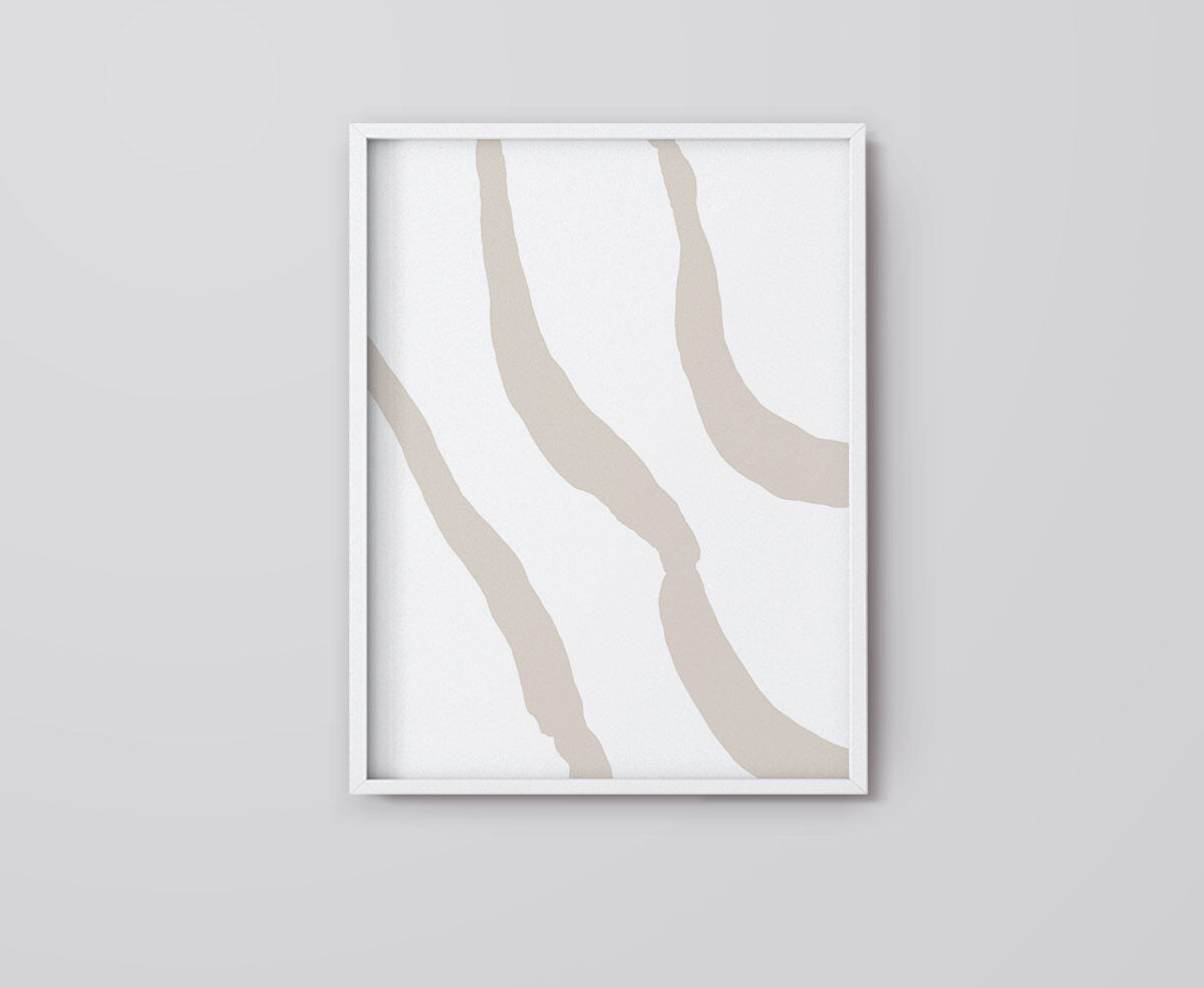 Impression d’art de giclée abstraite, A3