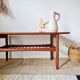 Table basse vintage en teck – Design Danois Mid-Century