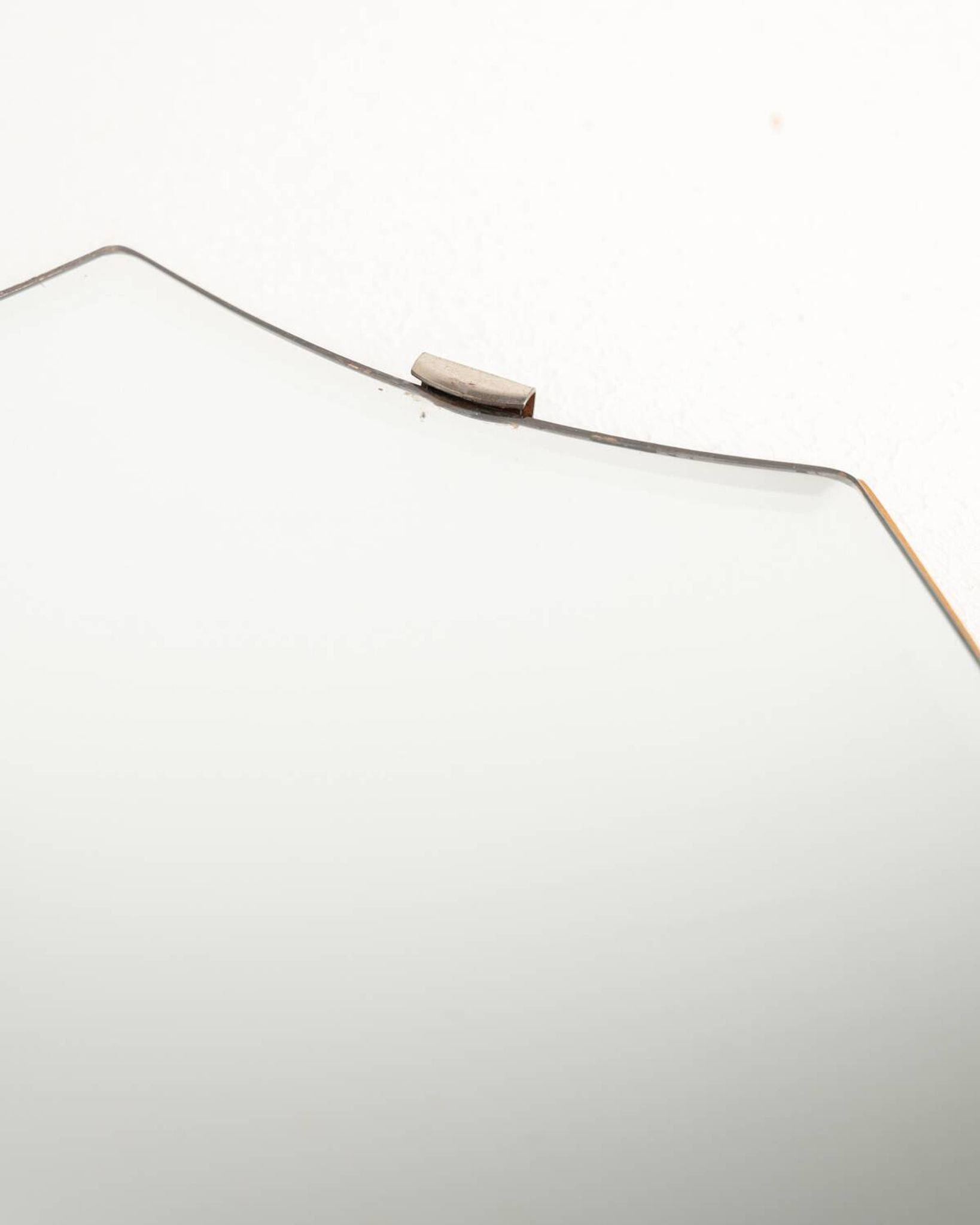 Shield-shaped wall mirror, European production, 1930s–40s