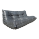 100% authentic Ligne Roset Togo 3-seater Anthracite Grey leather