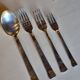 Scandinavian art deco housewife 1920 in monogrammed silver metal "O"