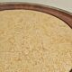Louis XVI style mahogany bouillotte table in marquetry and bronze