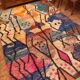 Authentique tapis marocain boujaad laine vintage fait à la main 300x200 cm
