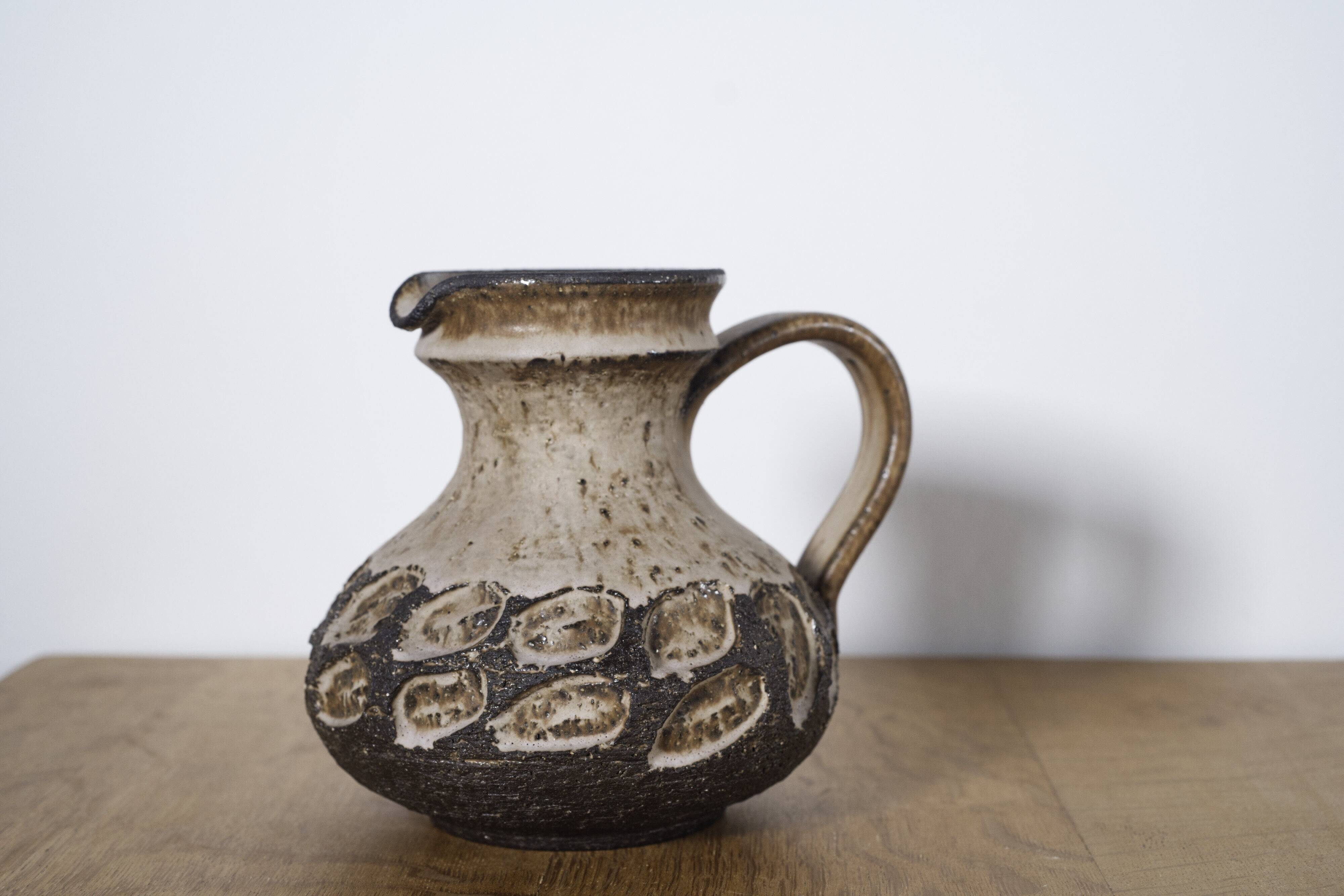 Small ceramic pitcher by Løvemose Denmark