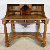 Rare Property Desk, in Walnut, Empire Period – Early 19th Century