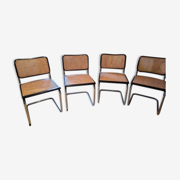 Set of 4 chairs canned by Marcel Breuer reissue Habitat