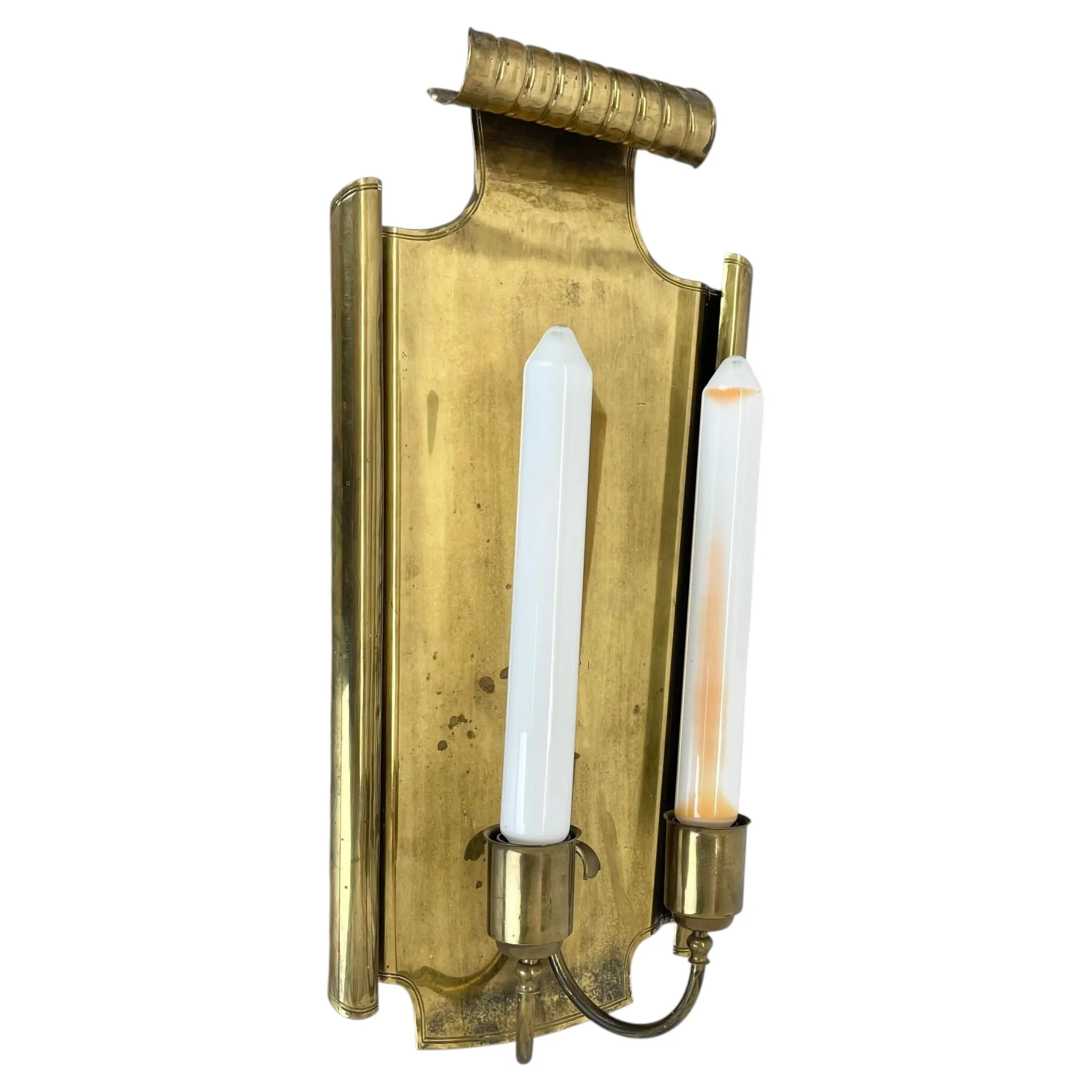 Unique Large Wall Light Object in the Style of Gio Ponti (60 cm), Italy, 1950s