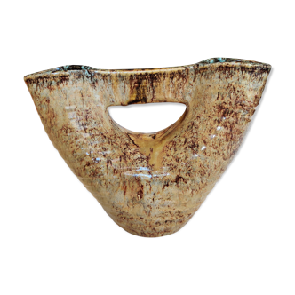 Accolay ceramic double-necked vase