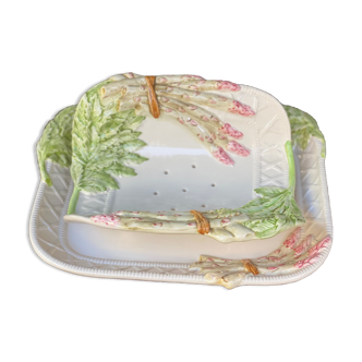 Asparagus rack dish in slip