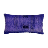 Vintage turkish kilim cushion cover , 30 x 60 cm