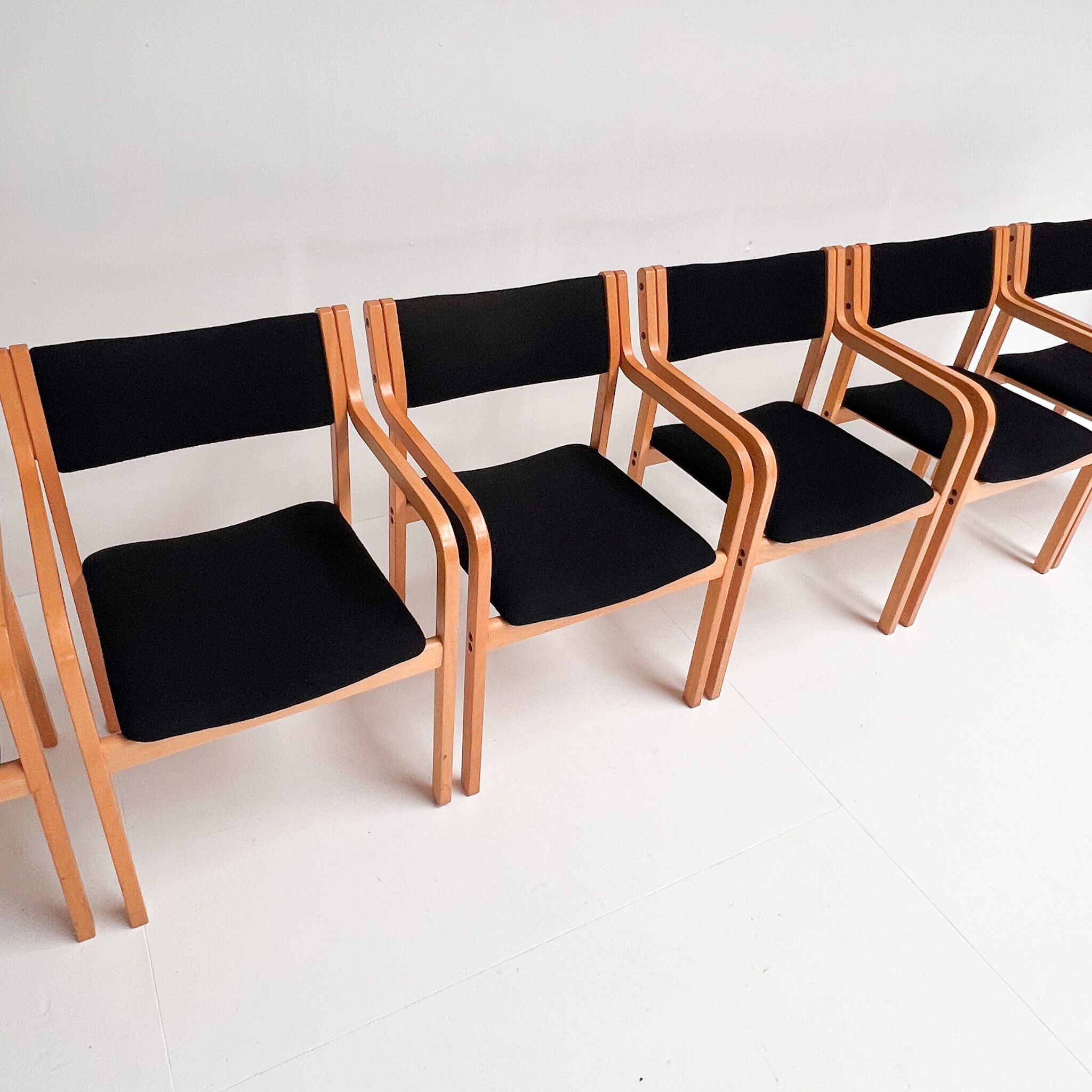 Scandinavian design chair by PO Korhonen, 1980s