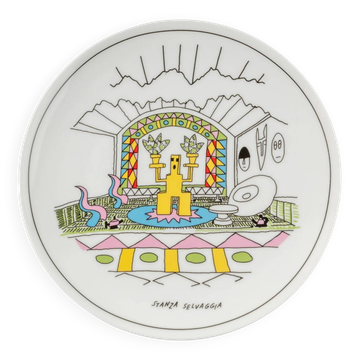 Assiettes « De Gustibus » d'Alessandro Mendini pour Design Memorabilia, 2014
