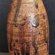 Vase in pyrite sandstone unsigned ceramic 20th century
