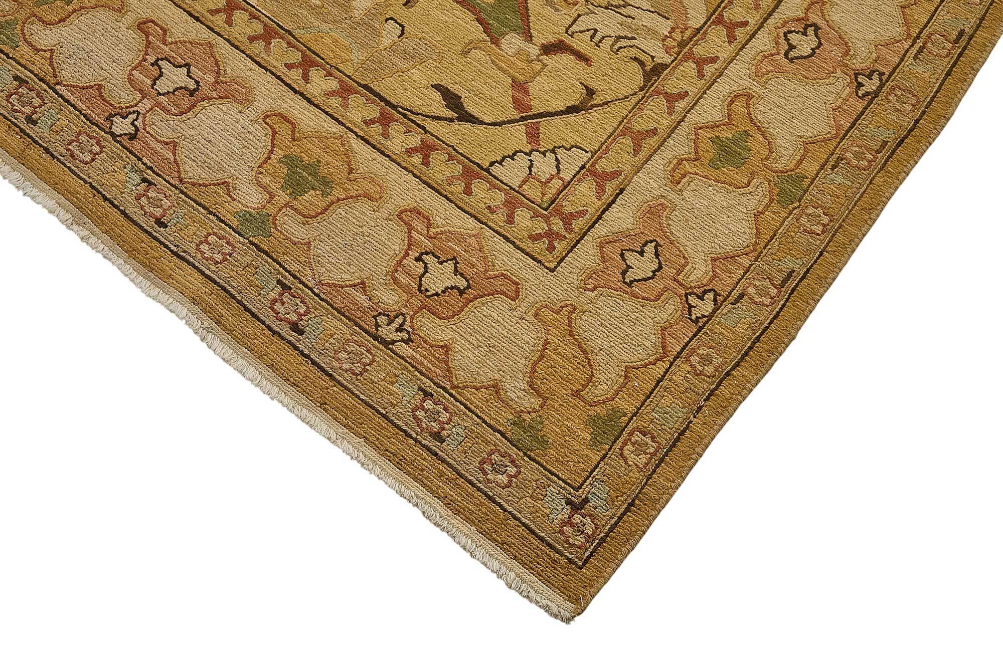 Turkish Handknotted Wool Oushak Rug 260 cm x 348 cm