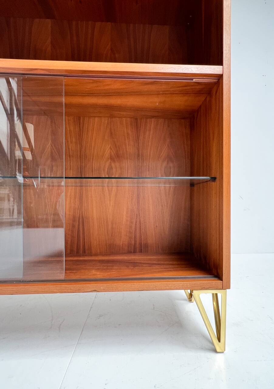 Danish vitrine cabinet 101 cm high, 1970’s