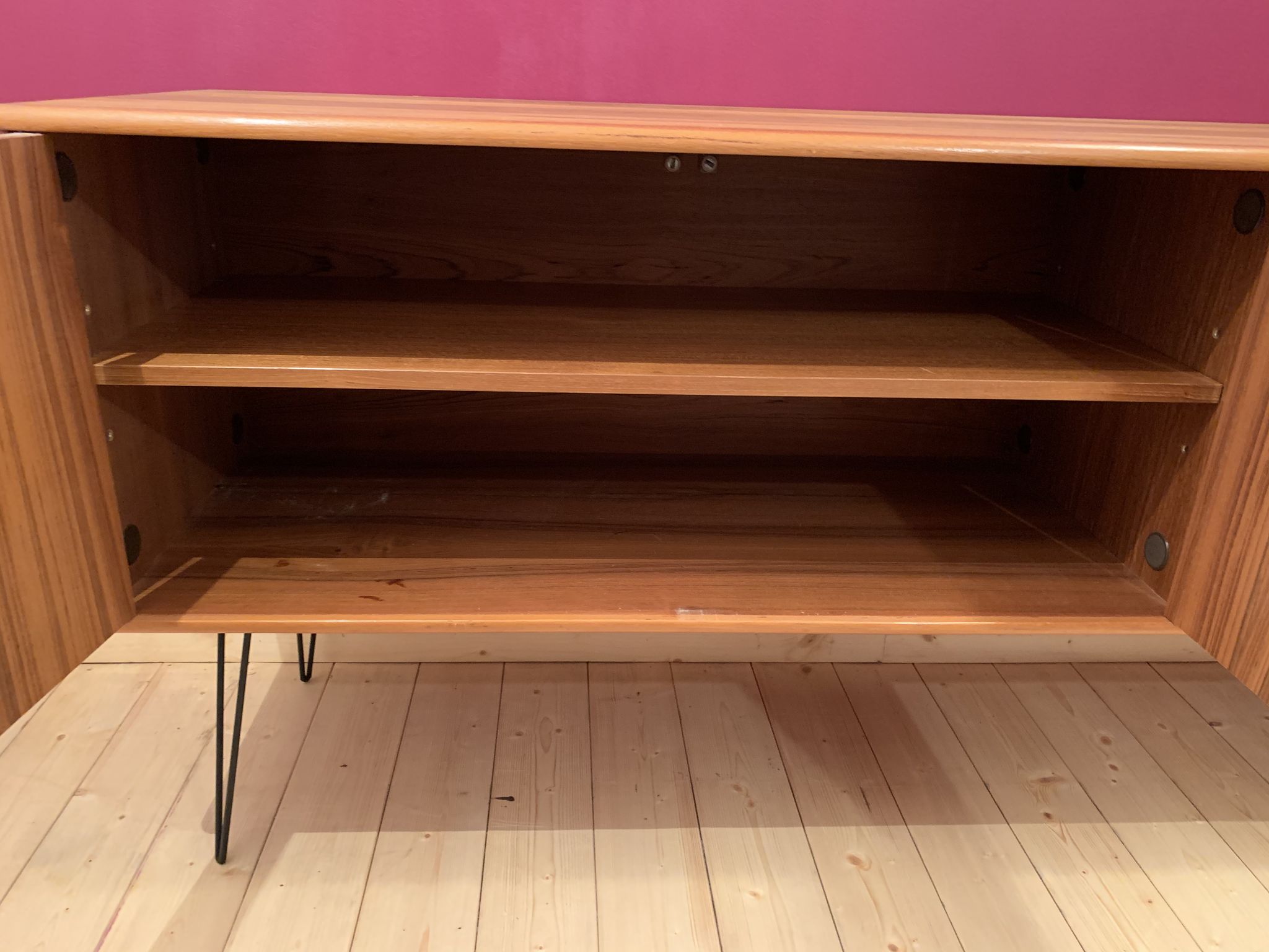 Enfilade scandinave en teck années 60