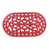 Vintage enamelled cast iron trifle