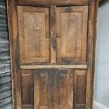 Antique cabinet door furniture panel oak 19th century 140x193cm
