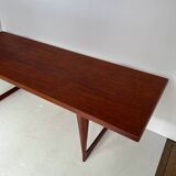 Large teak coffee table