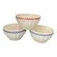 Old faceted bowls