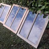 Glazed frame 70x83cm for partition