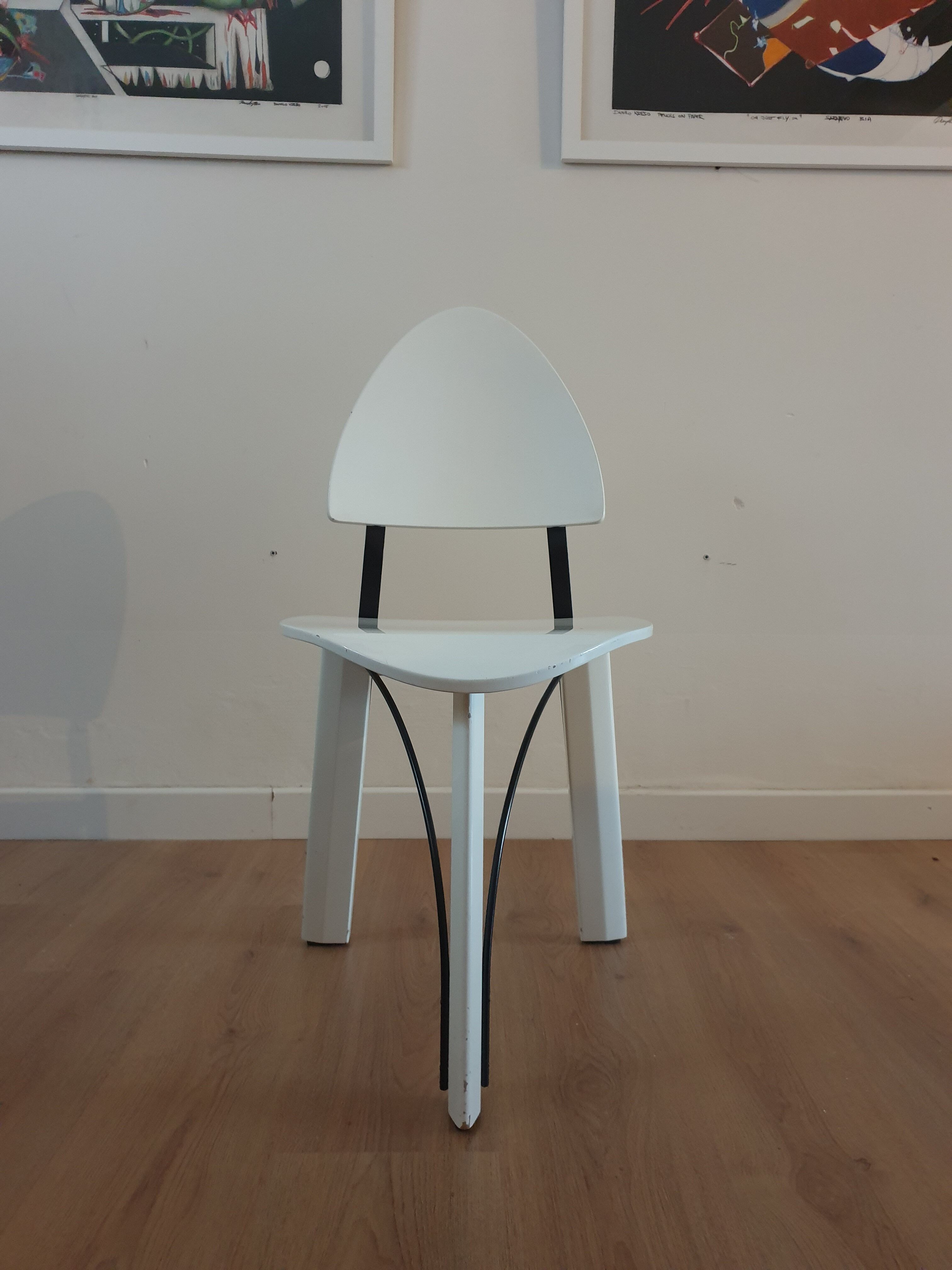 Ensemble de 4 chaises par Pozzi