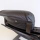 Nelo Kroken leather chair with ottoman by Ake Fribytter