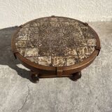 Coffee table signed Barrois