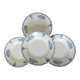 4 assiettes creuses en terre de fer de St Amand 220504