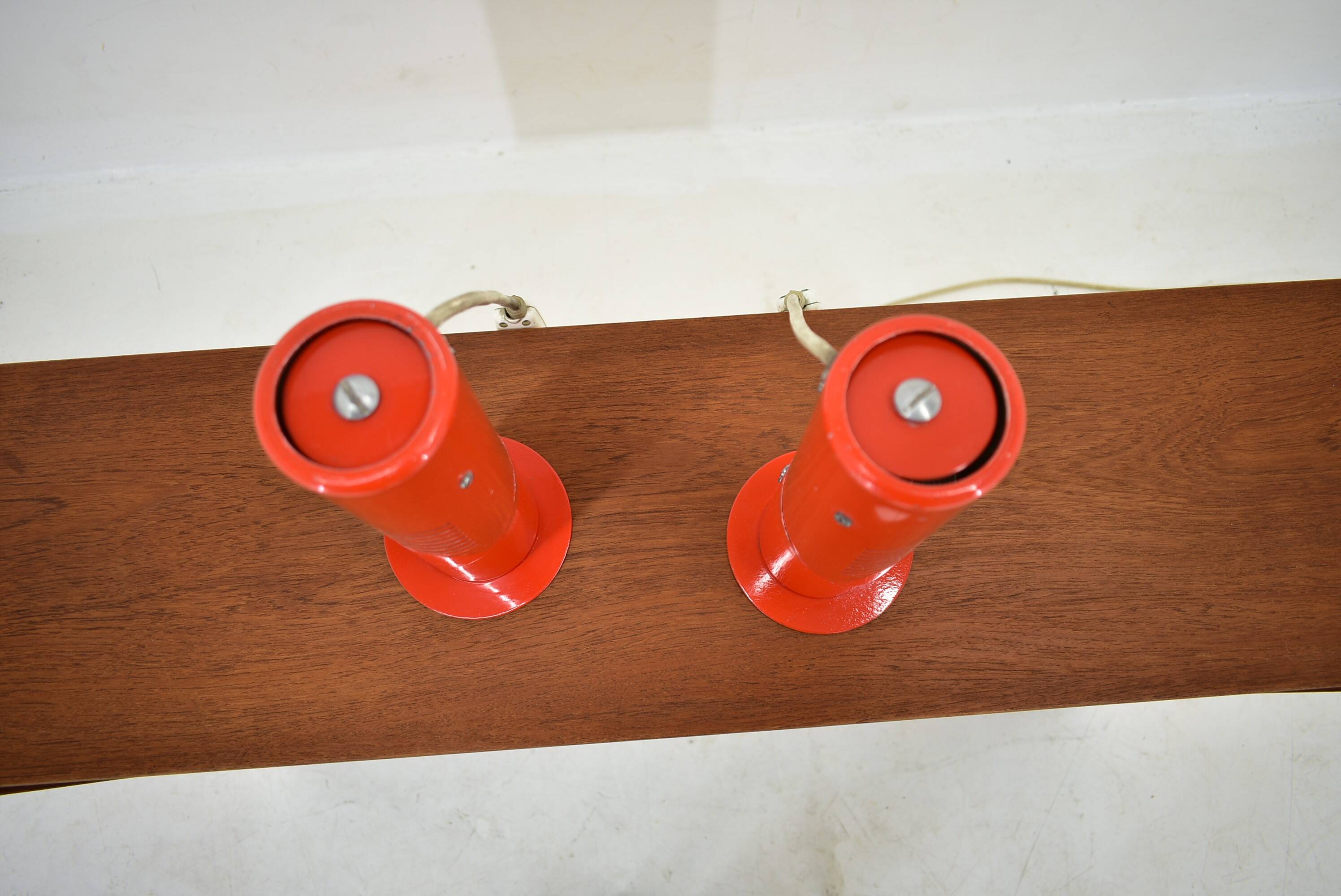 Space Age foldable table lamps from Szarvasi, 1960s