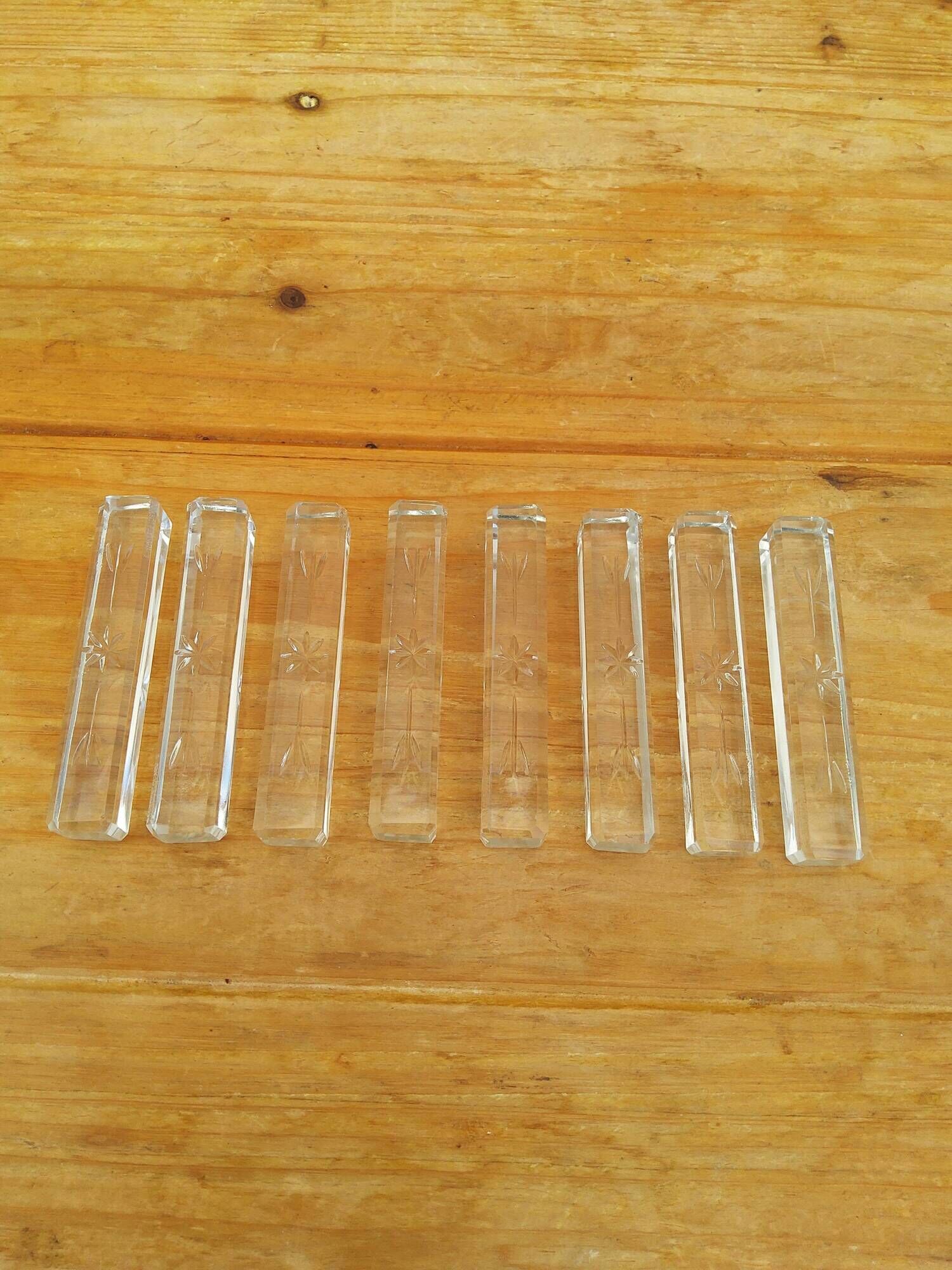 Set of 8 vintage Czechoslovakia knife holders
