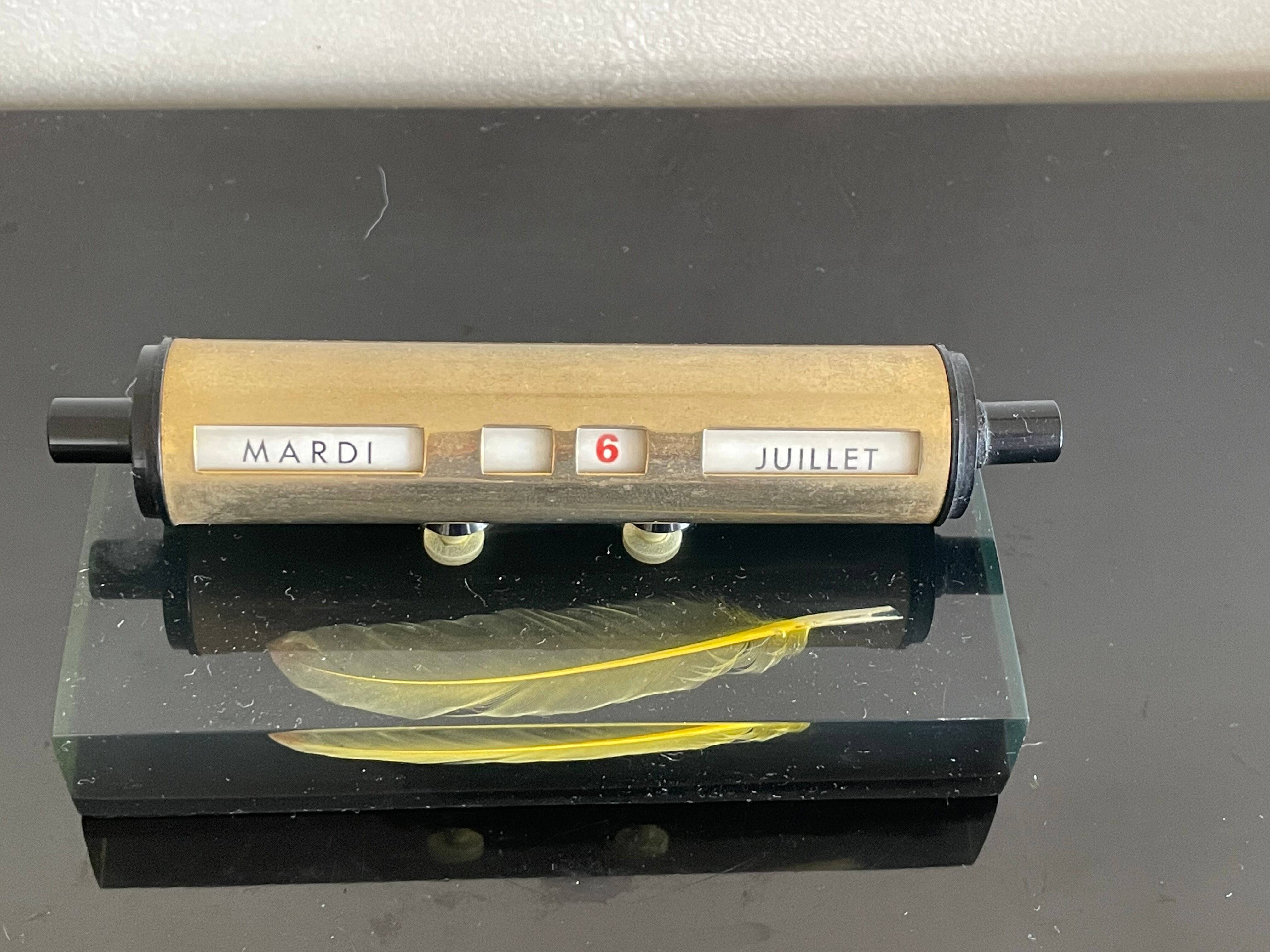 Perpetual calendar inclusion canary feather