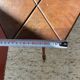 Old tripod side table