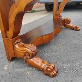 Cherry wood console from the 1830s