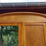 triple function wardrobe, hanging rail