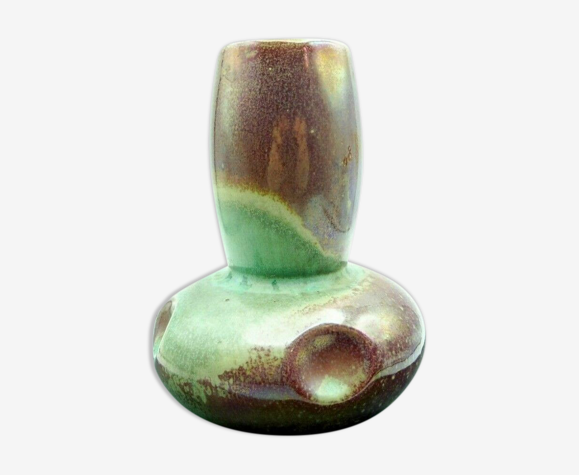 Vase en gres signé Cytere