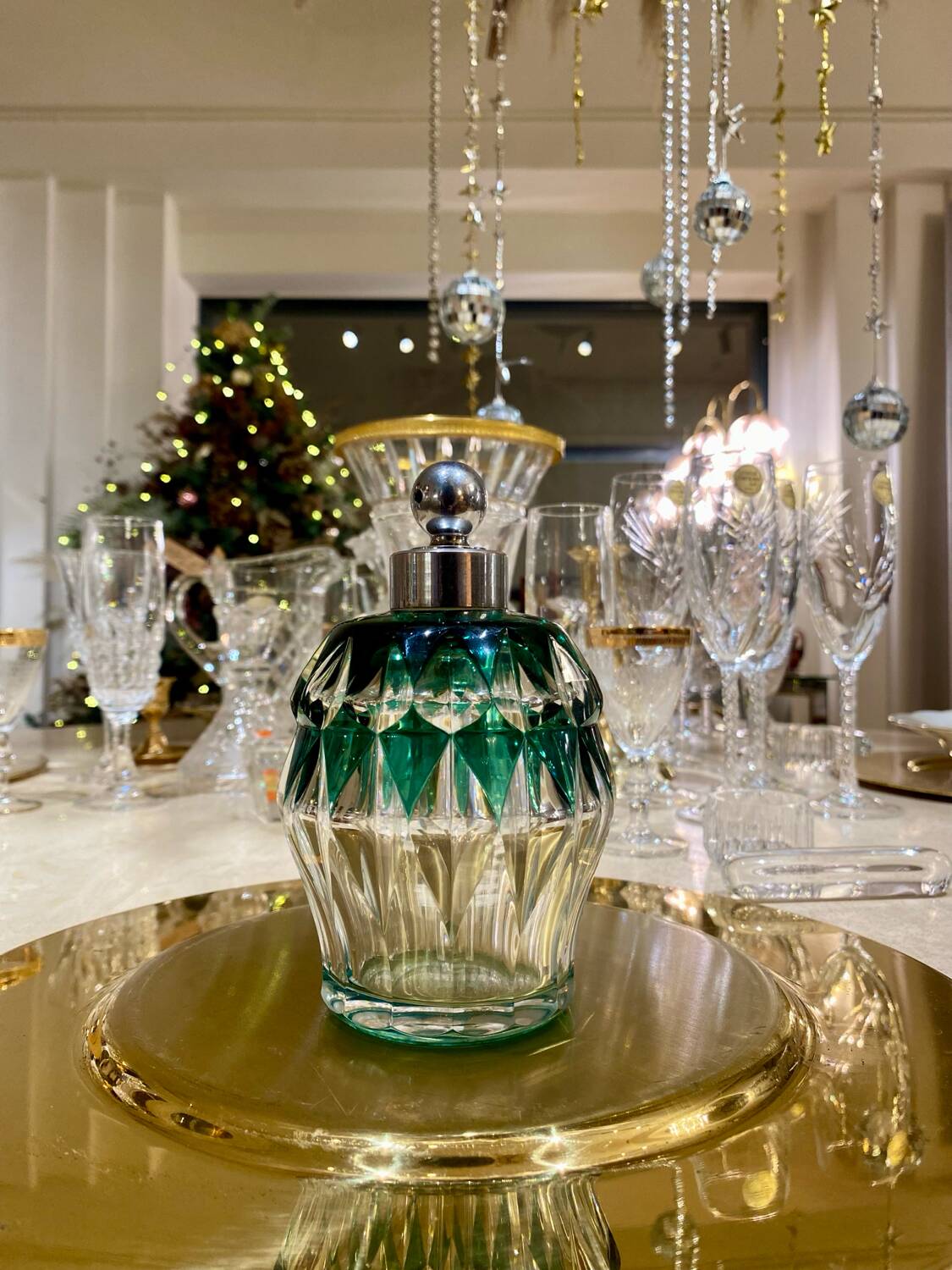 Val Saint-Lambert perfume spray bottle