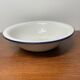 Enamelled sheet metal basin