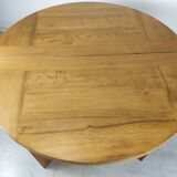 Renewed elm round table