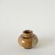 Small ceramic vase, light brown, 1970.