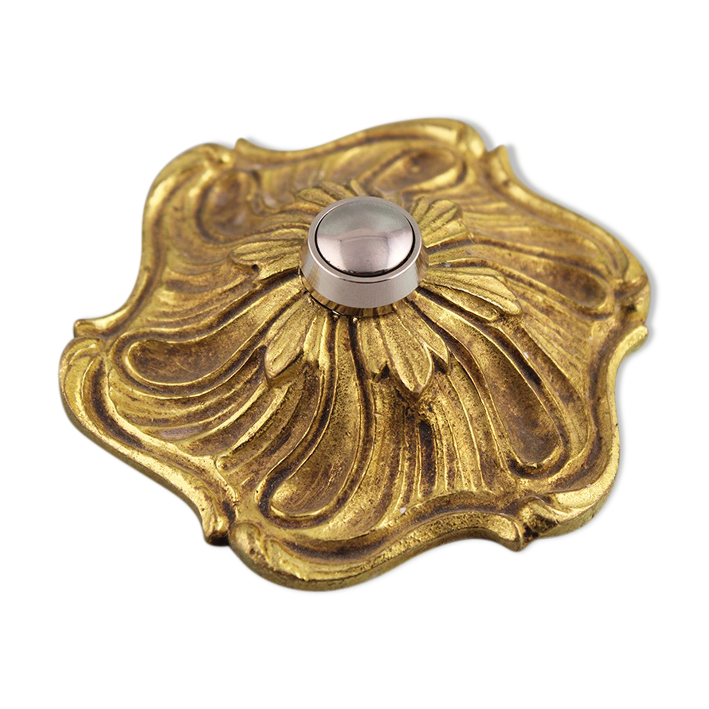 Old-style bronze doorbell