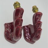 Pair of art deco sconces