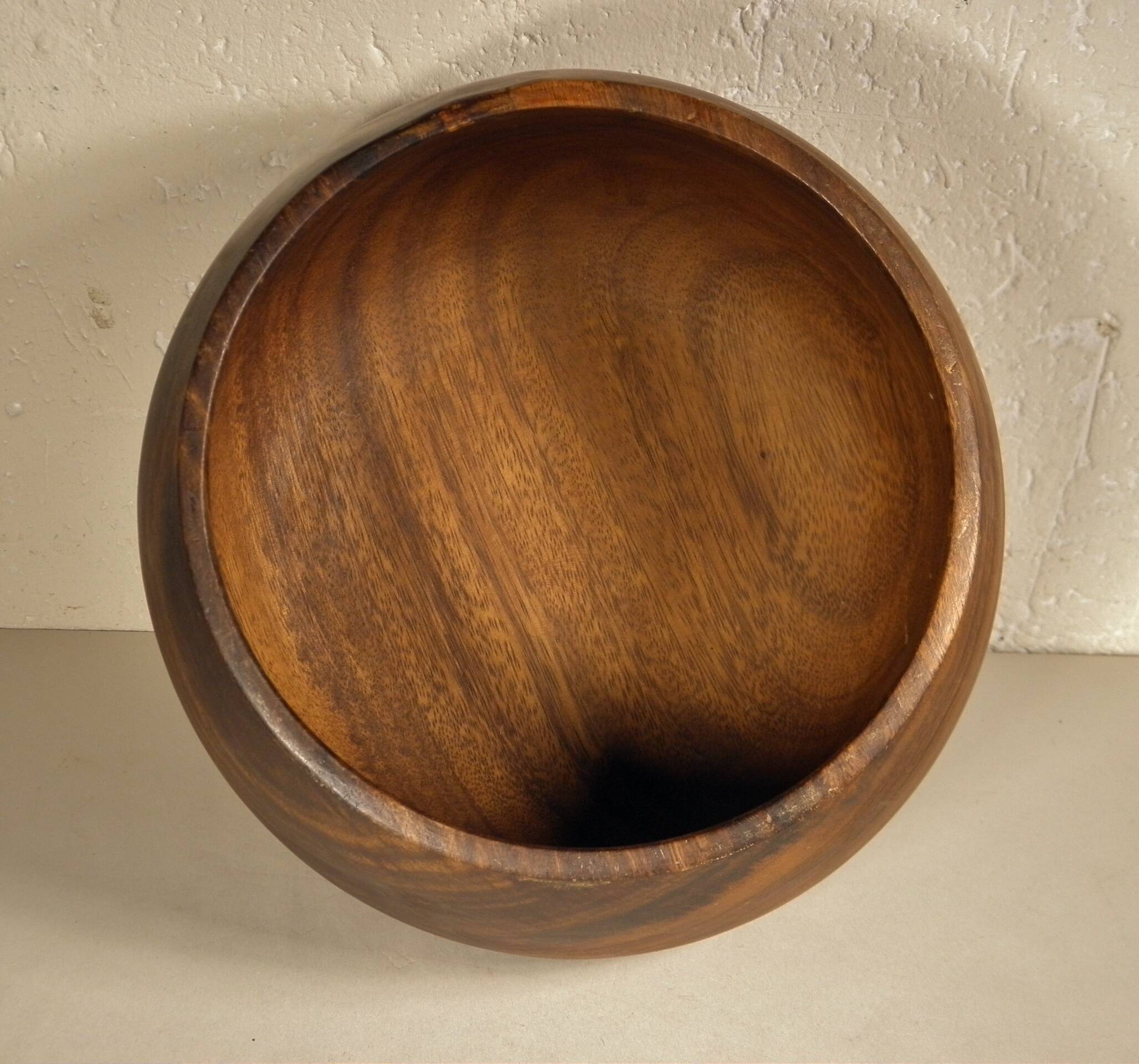 Cup, wooden salad bowl 25 cm