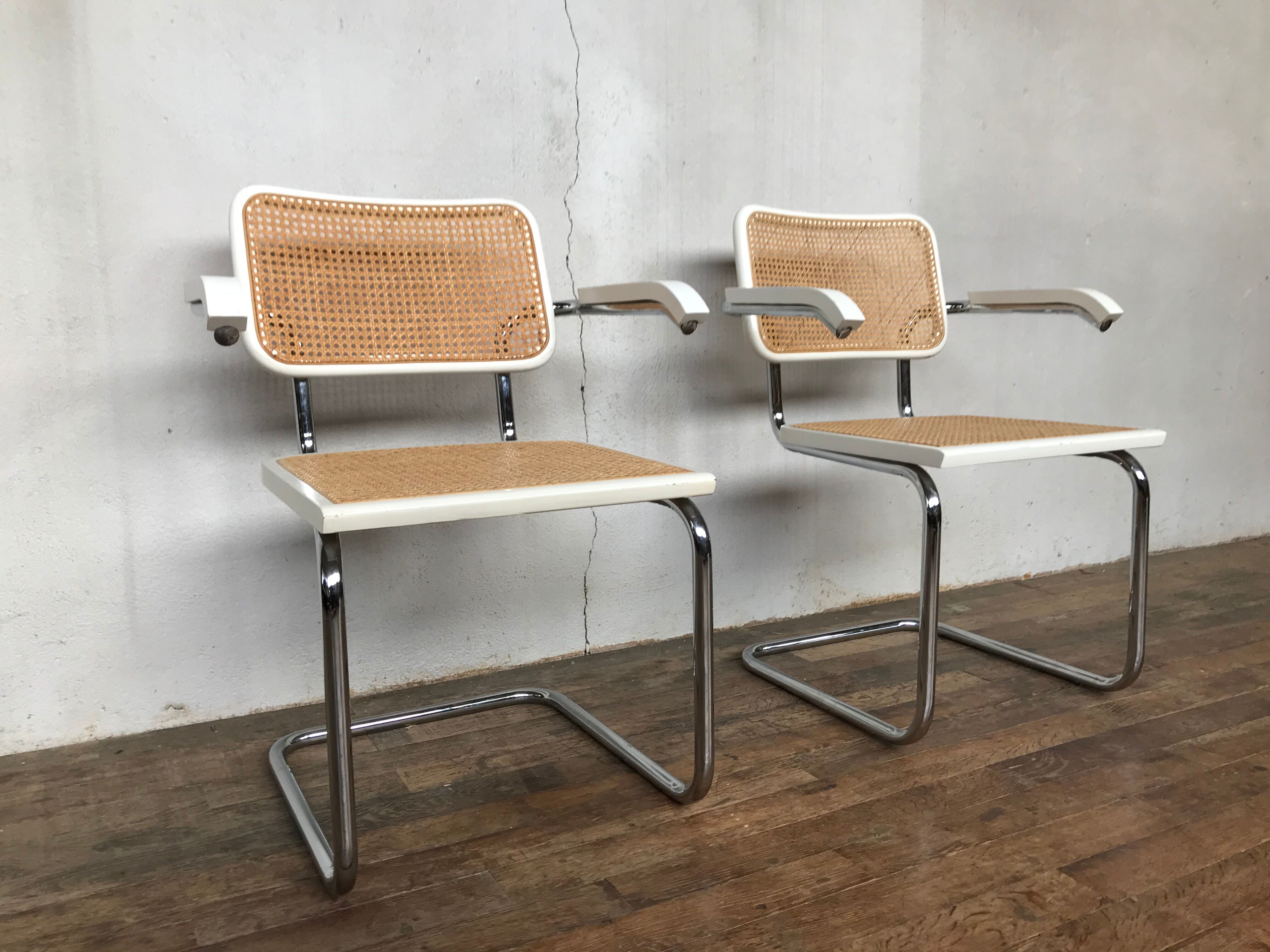 Pair of chairs Marcel Breuer