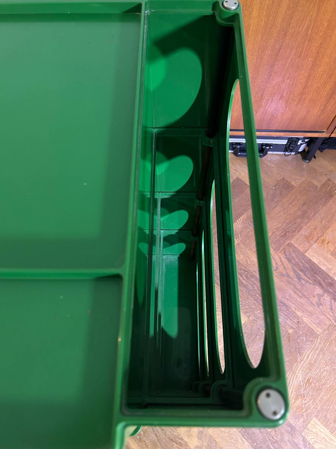 BOBY dessert trolley designed by Joe Colombo, 1970s.