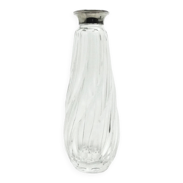 Art Deco vase, crystal, Norway, 1950s