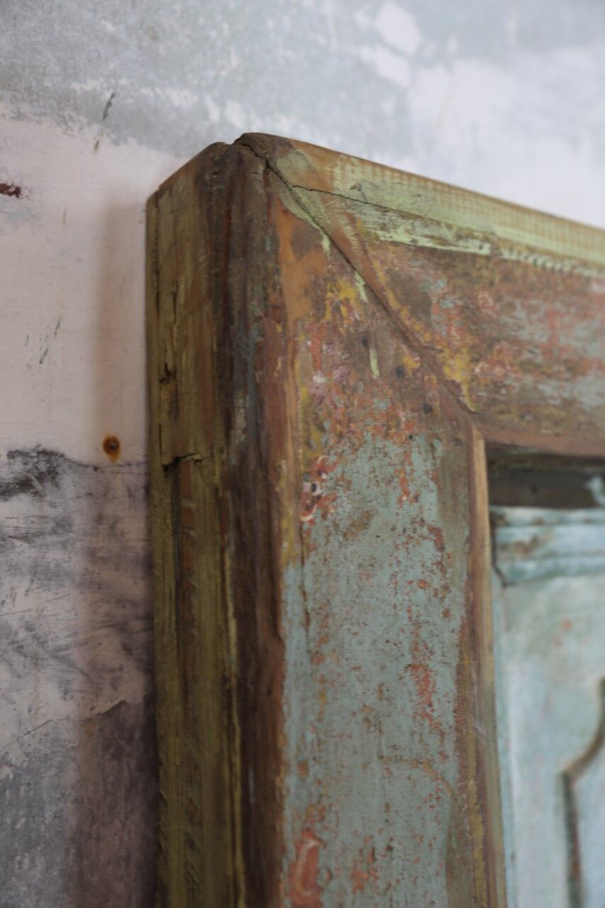 Indian molded door on frame