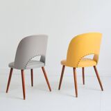 Pair of vintage 1950s cocktail chairs from Germany.