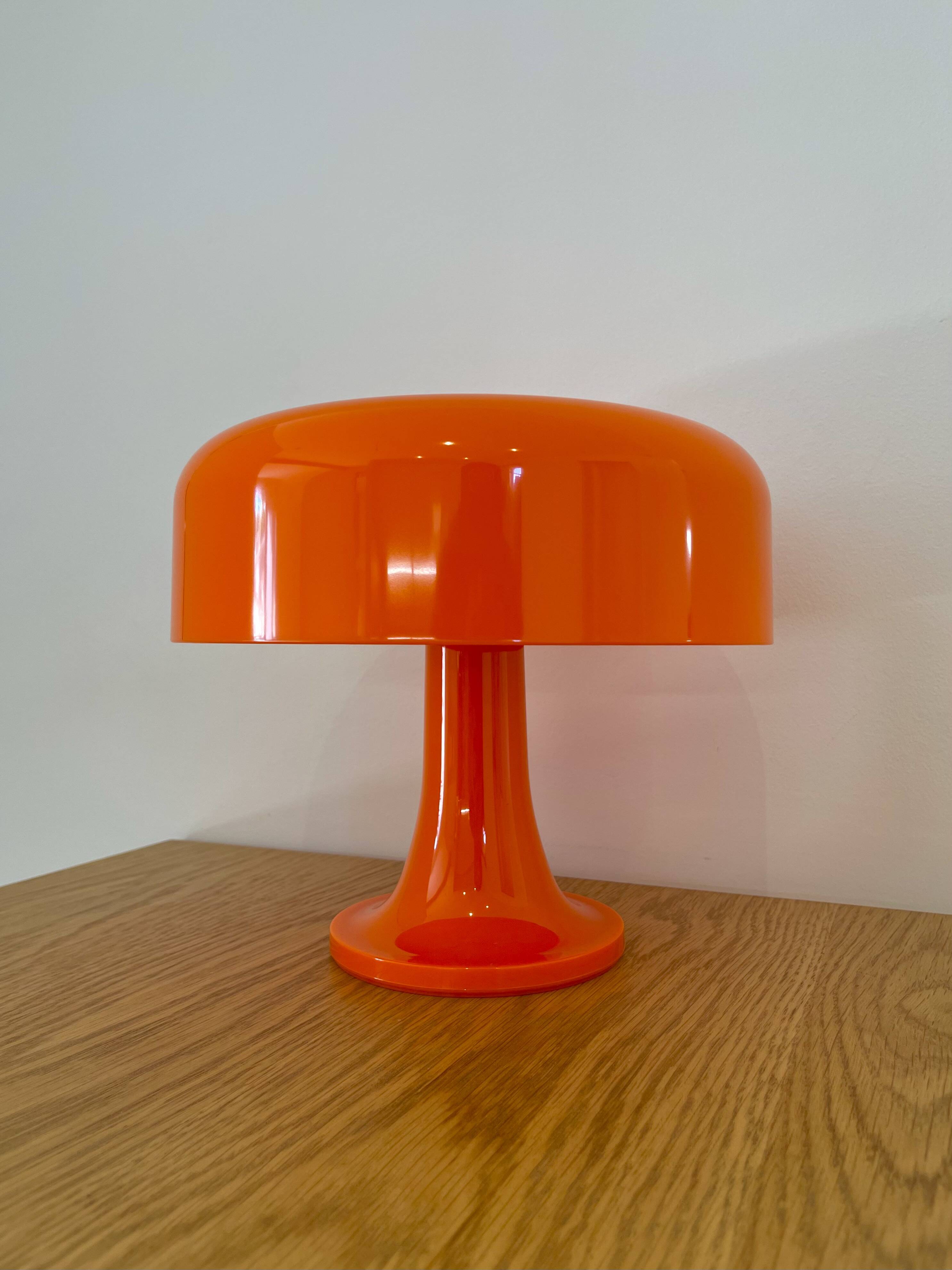 Vintage 70s Lamp - Orange - One size