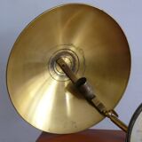 Large brass table lamp, Egon Hillebrand, 1930s